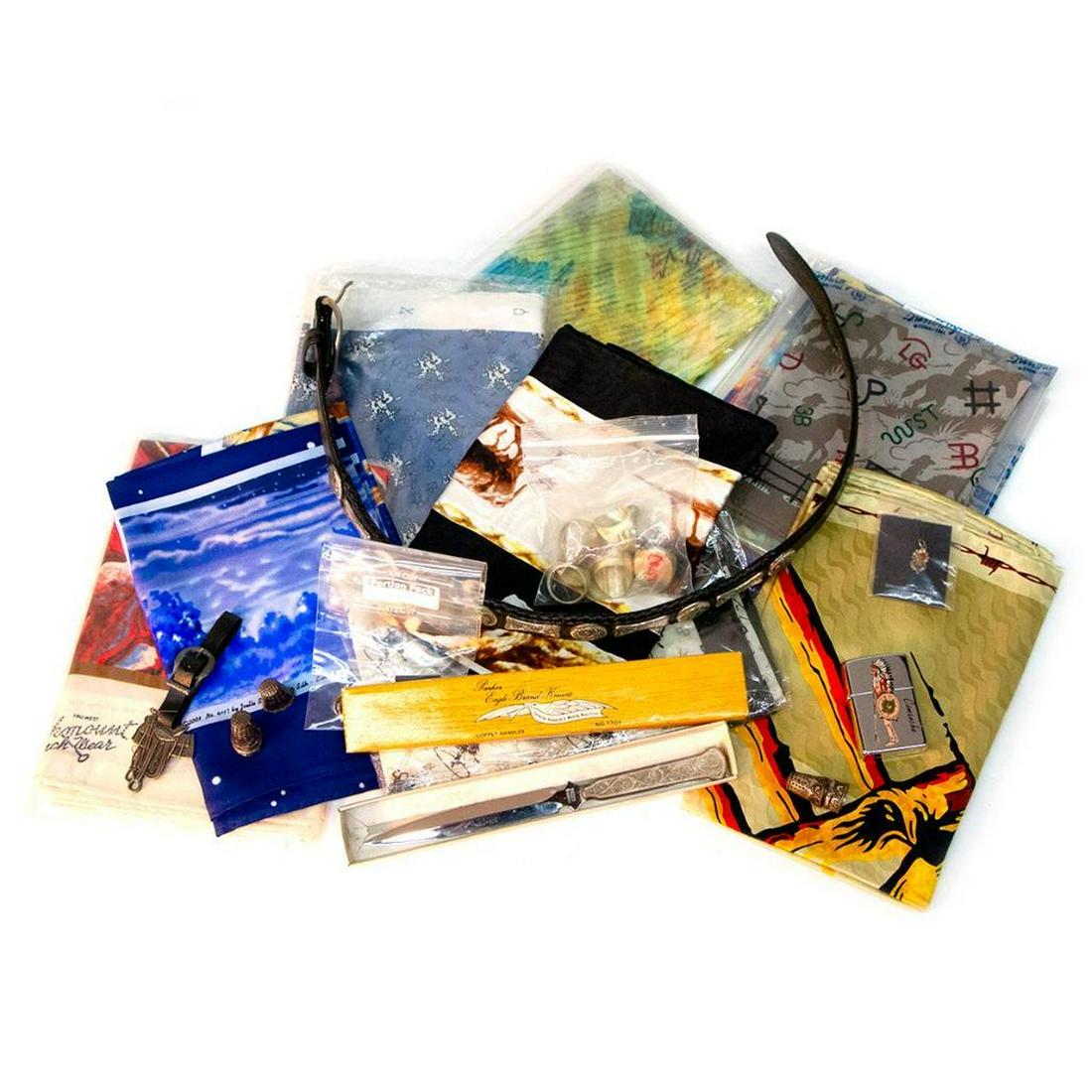 Rockmount Ranchwear by Joelle Smith silk scarves (1 of 6)