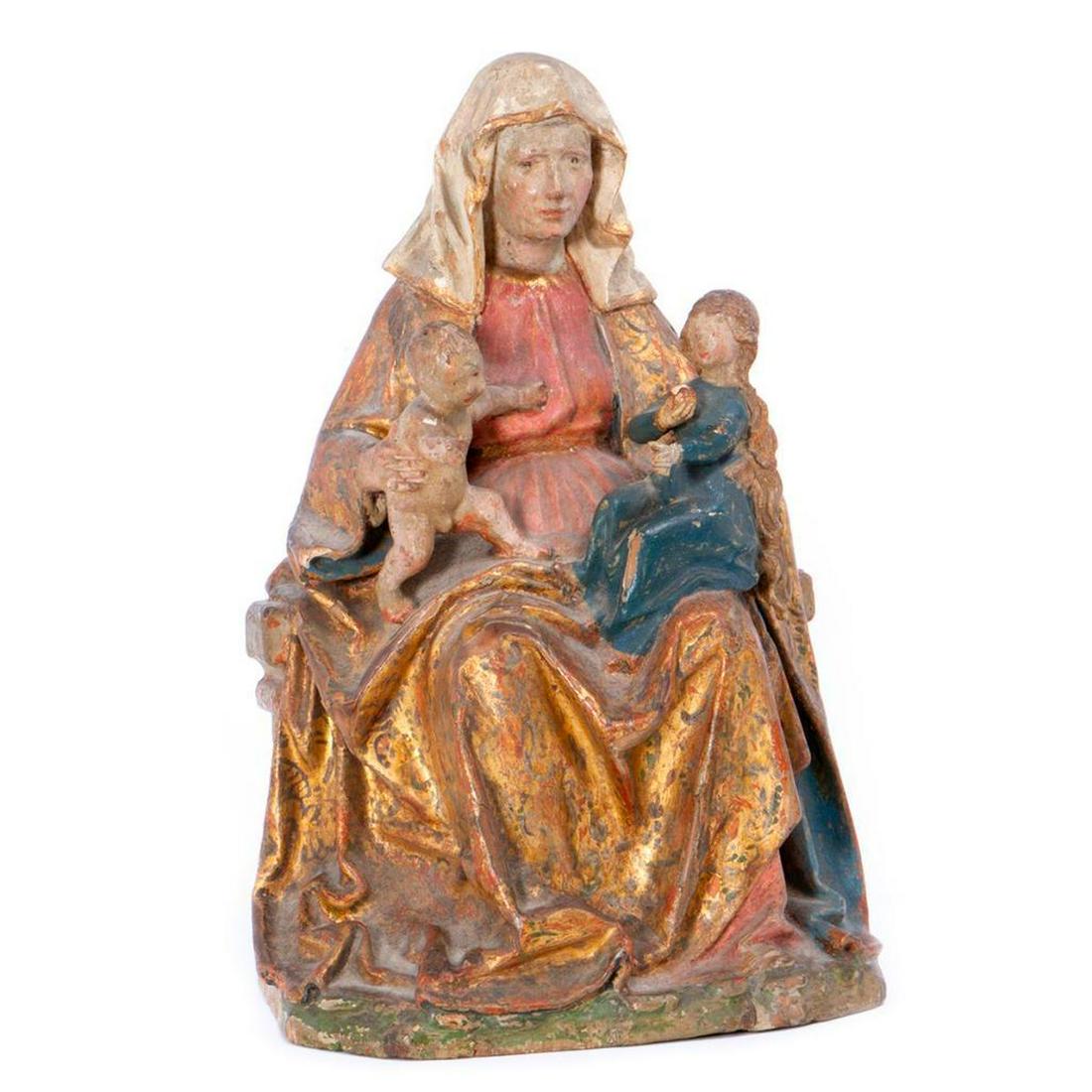 Eighteenth century Continental Santos. (1 of 8)