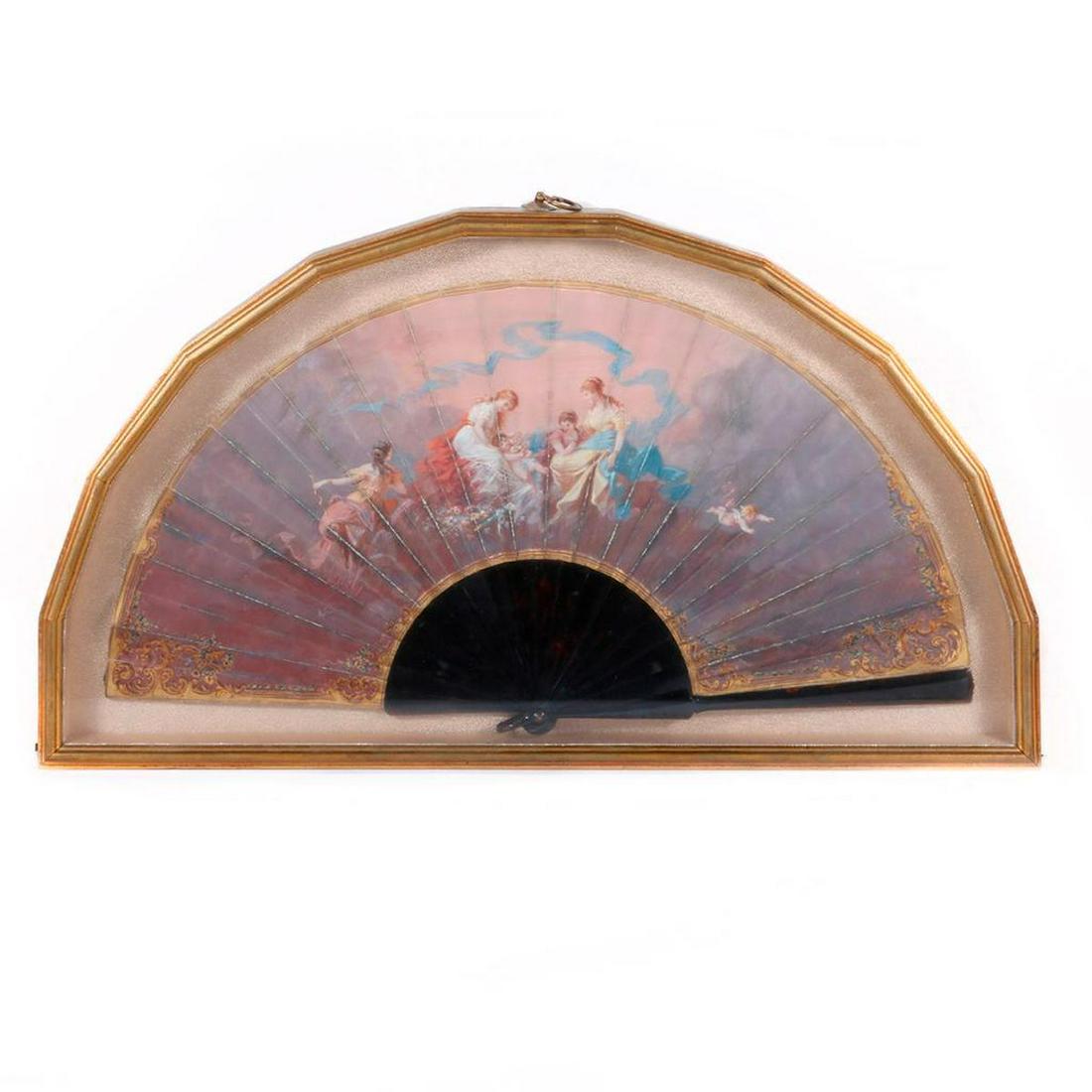 18th / 19th century fan. (1 of 6)