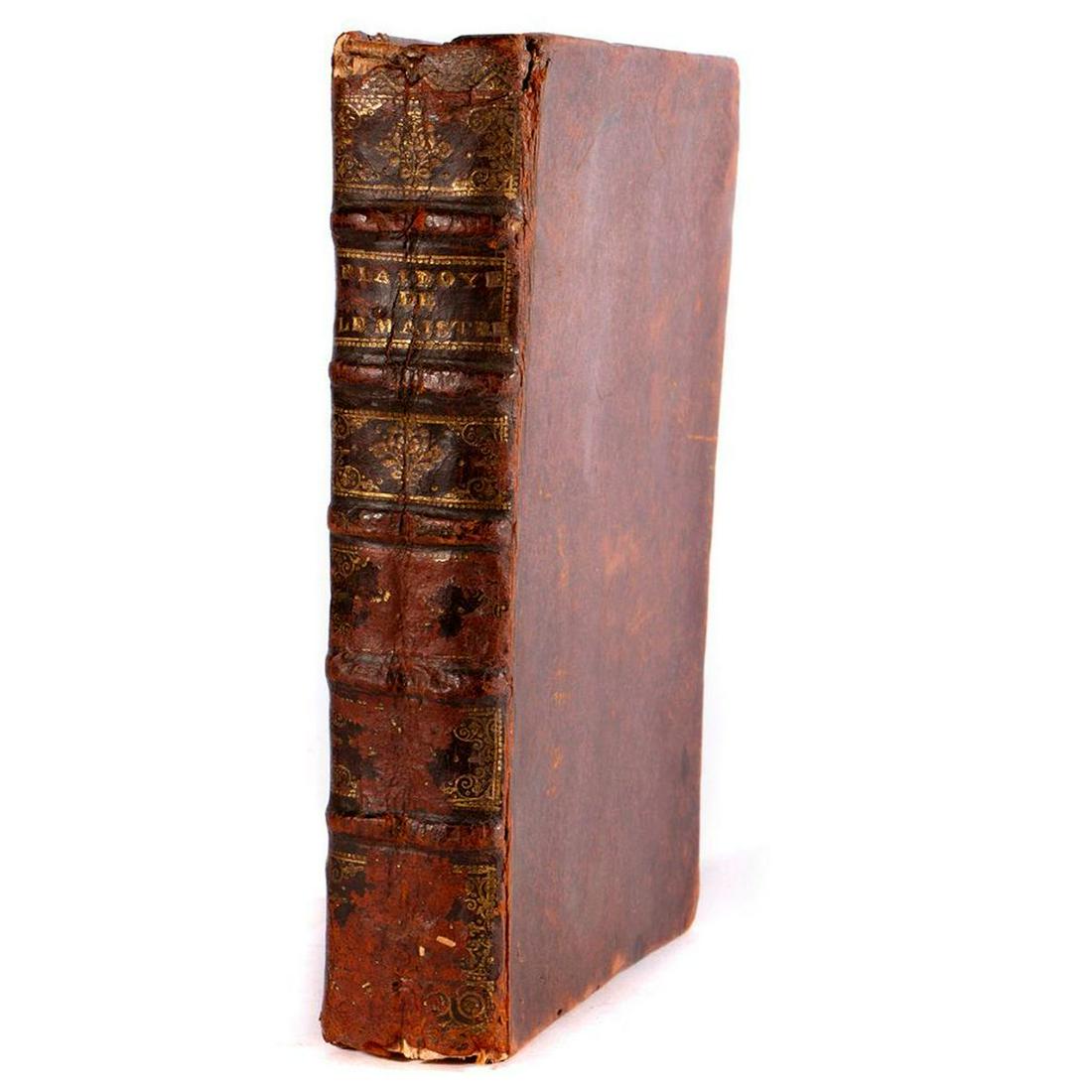 Les Plaidoyez et Harangues de Monsieur de Maistre: Title: Les Plaidoyez et Harangues de Monsieur de Maistre Author: Le Maistre. Seondary: Jean Issali Published: Chez Pierre le Petit, Paris 1673 Description: Hardcover. Leather bound. Derniere editi