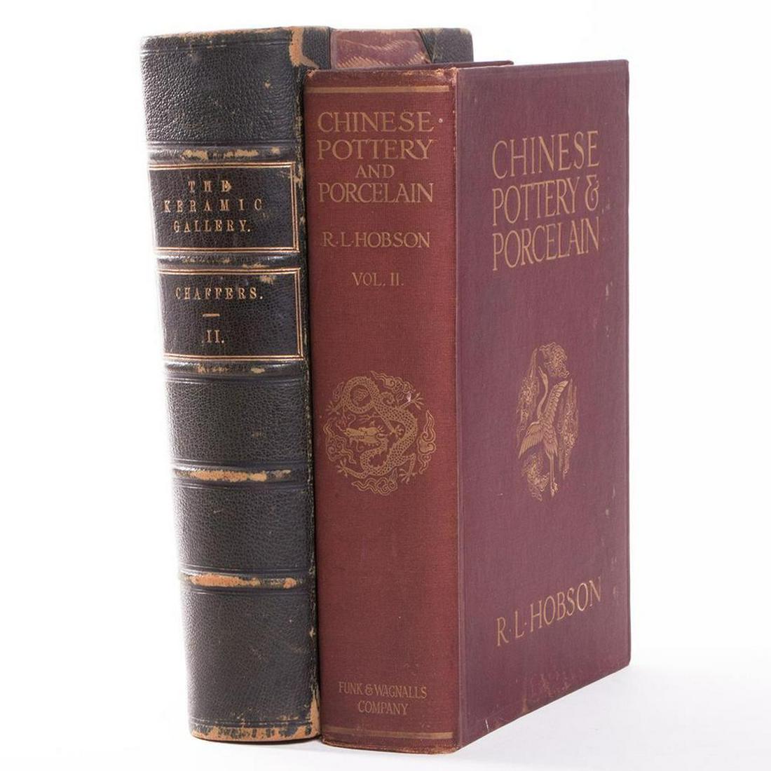 Two works on ceramics, pottery and porcelain (1 of 6)