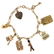 14k gold charm bracelet