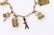 14k gold charm bracelet - 2