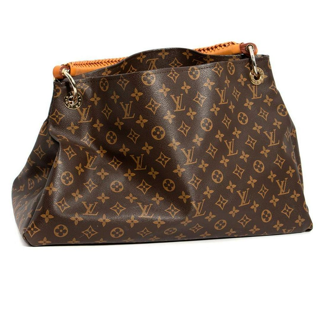 Louis Vuitton Artsy Hobo Mm canvas & leather tote (1 of 7)