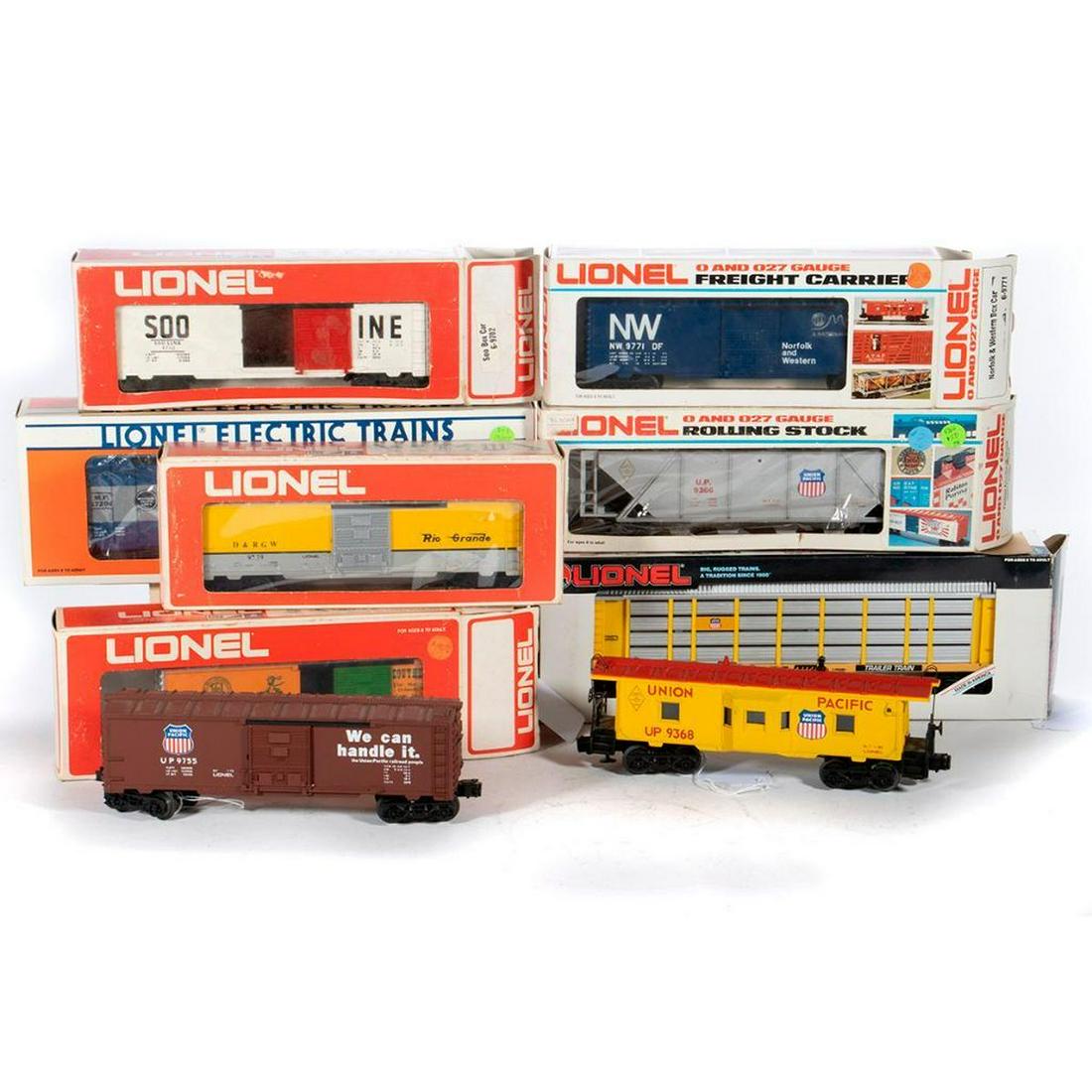O Gauge Lionel (10) Freight Cars (1 of 3)