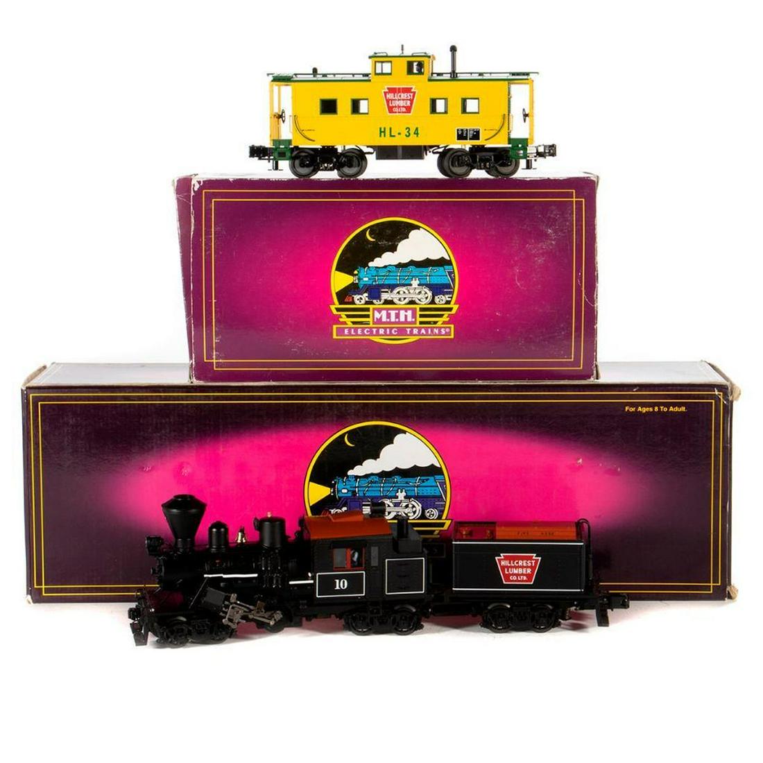 O Gauge MTH 20-3039-1 Hillcrest Lumber Company Climax (1 of 8)