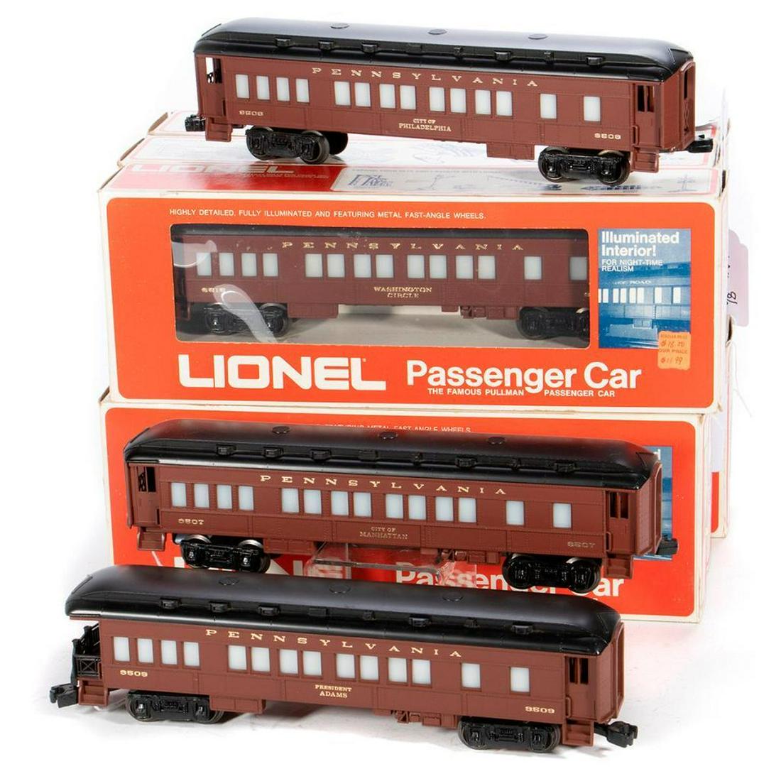 O Gauge Lionel Pennsylvania Rail Road small heavyweight (1 of 3)