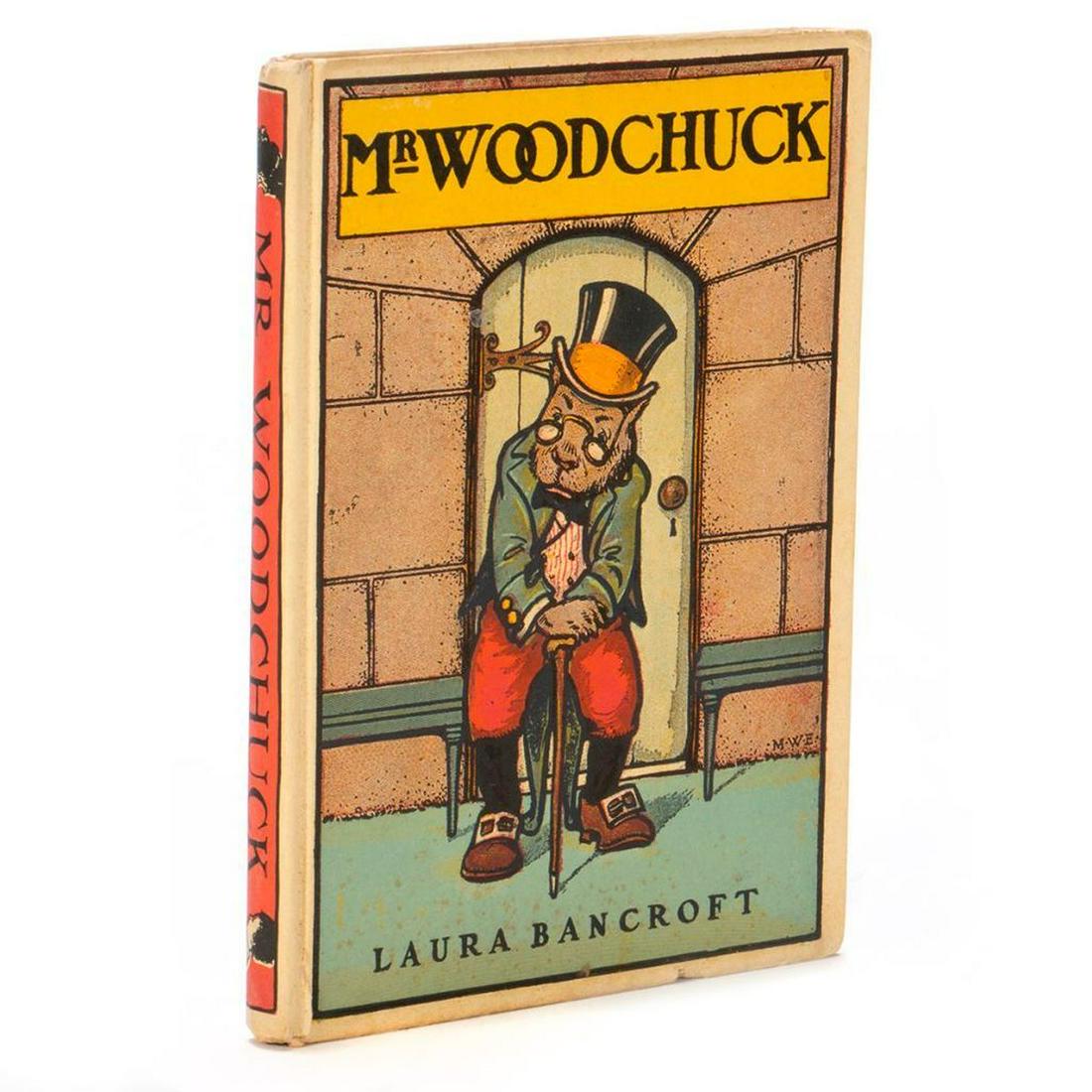 Mr. Woodchuck: Mr. Woodchuck by L. Frank Baum, writing as Laura Bancroft, illustrated by Maginal Wright Enright. Reilly & Lee ca. 1919, the Twinkle Tales series. Tan illustrated paper board, blank endpapers. Charmin