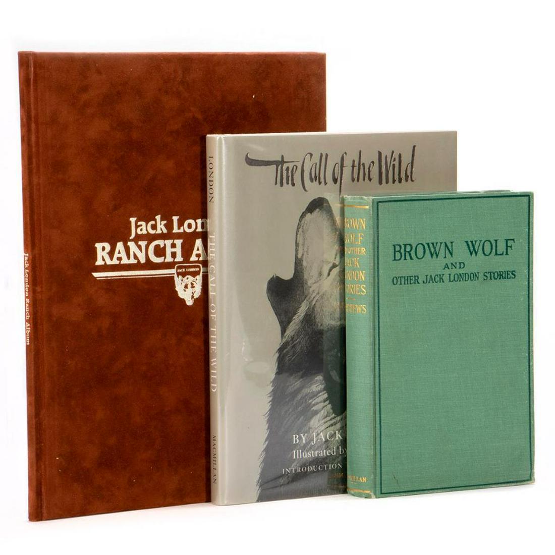 Three Jack London titles, two signed (1 of 2)