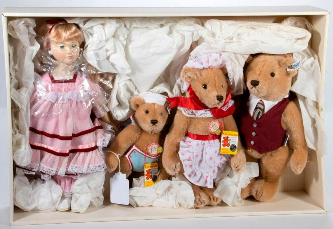 Vintage Steiff Goldilocks and Three Bears Set (1 of 6)