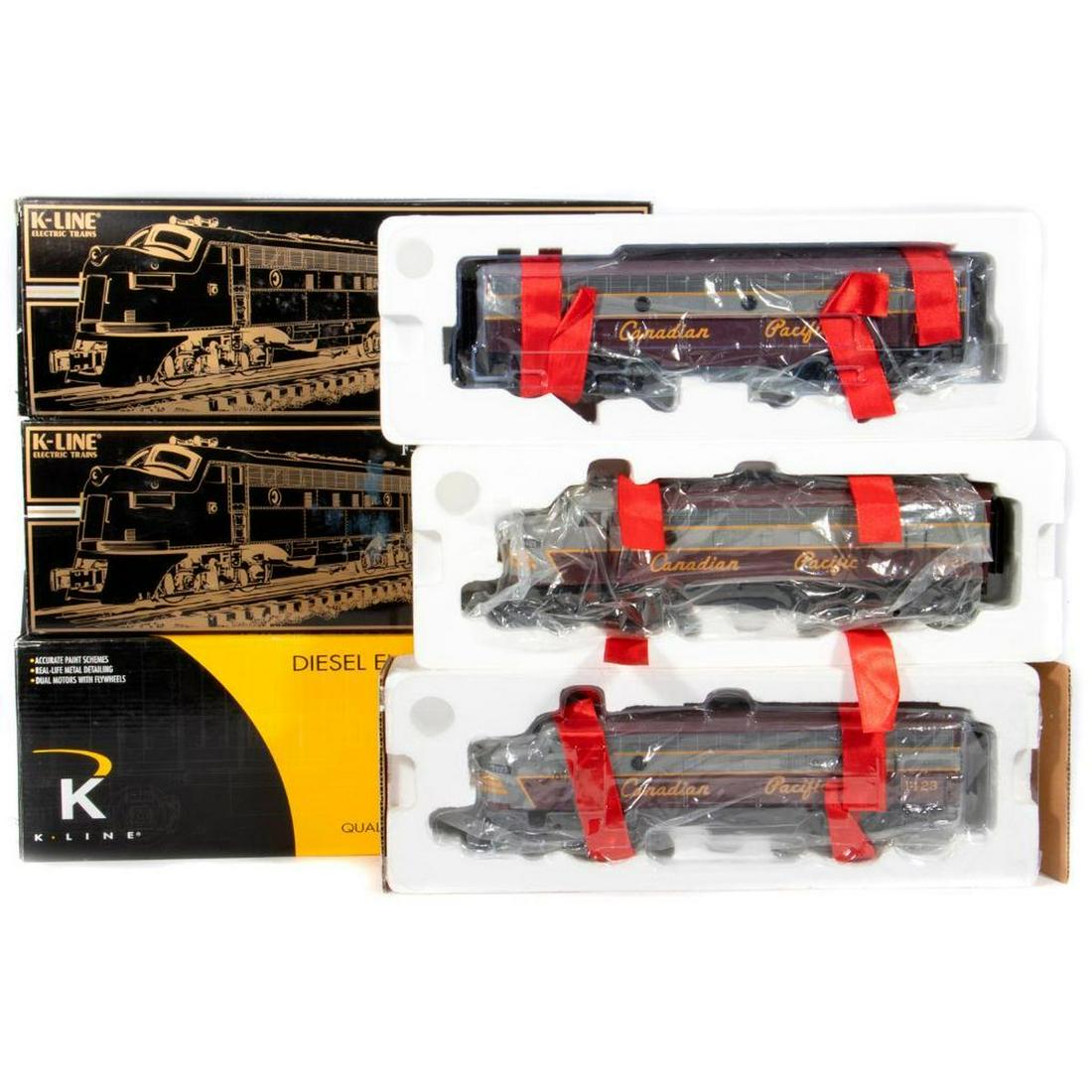 K-Line O Gauge K2518-1423, K2518-1907 and K2518-1421 (1 of 3)