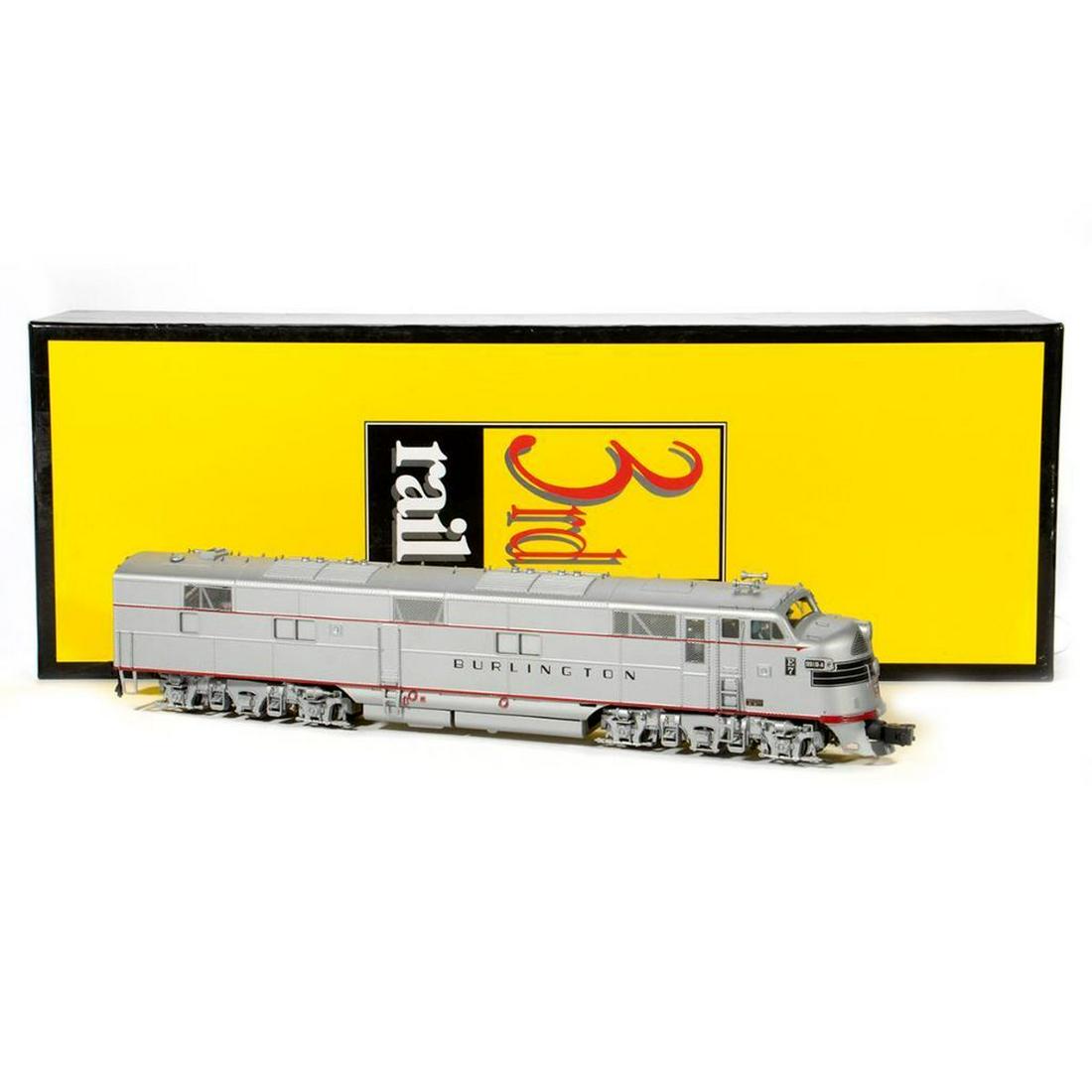 Sunset Models O Gauge Burlington E7 locomotive (1 of 5)