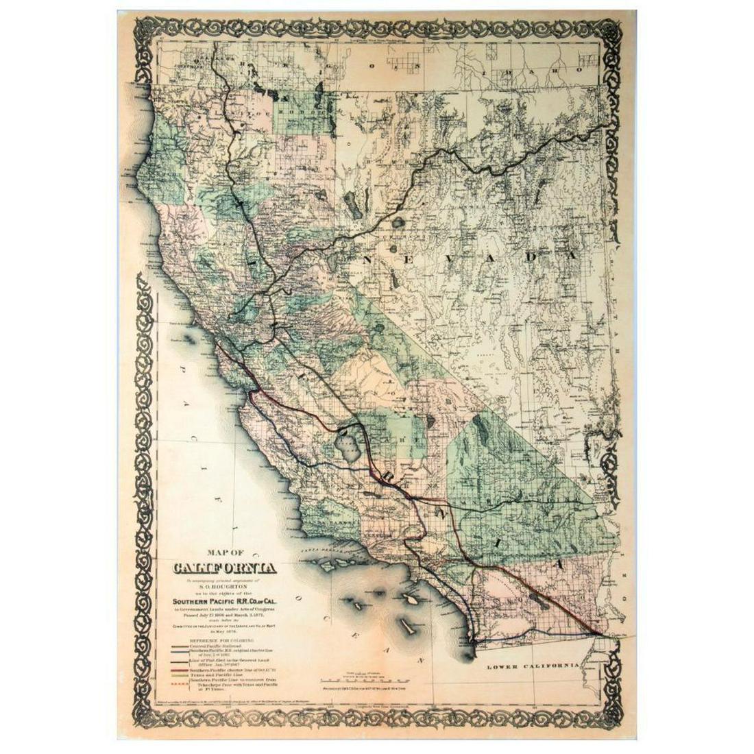 Southern Pacific Historic Map (1 of 6)
