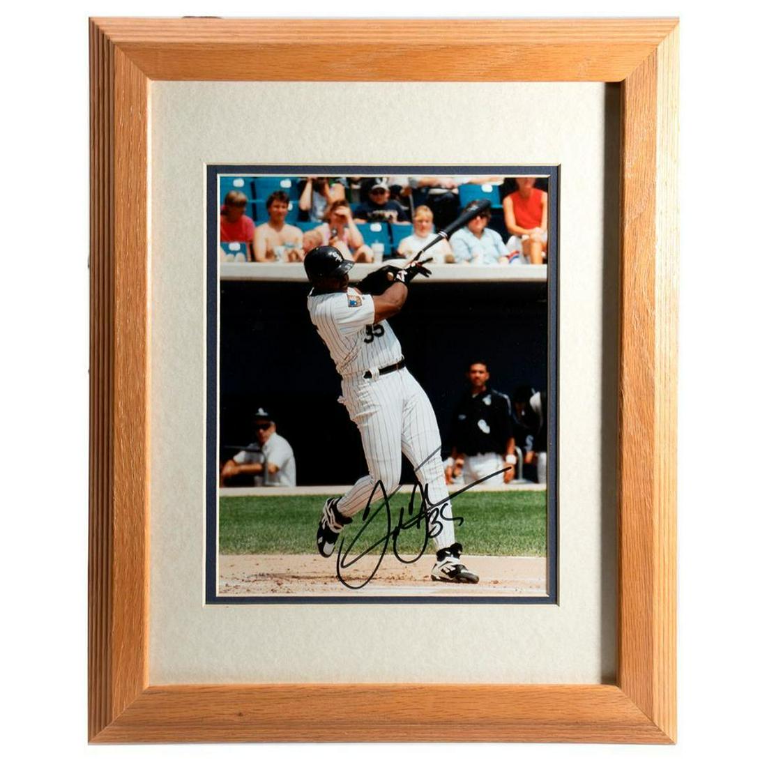 Frank Thomas Autographed Photograph (1 of 4)