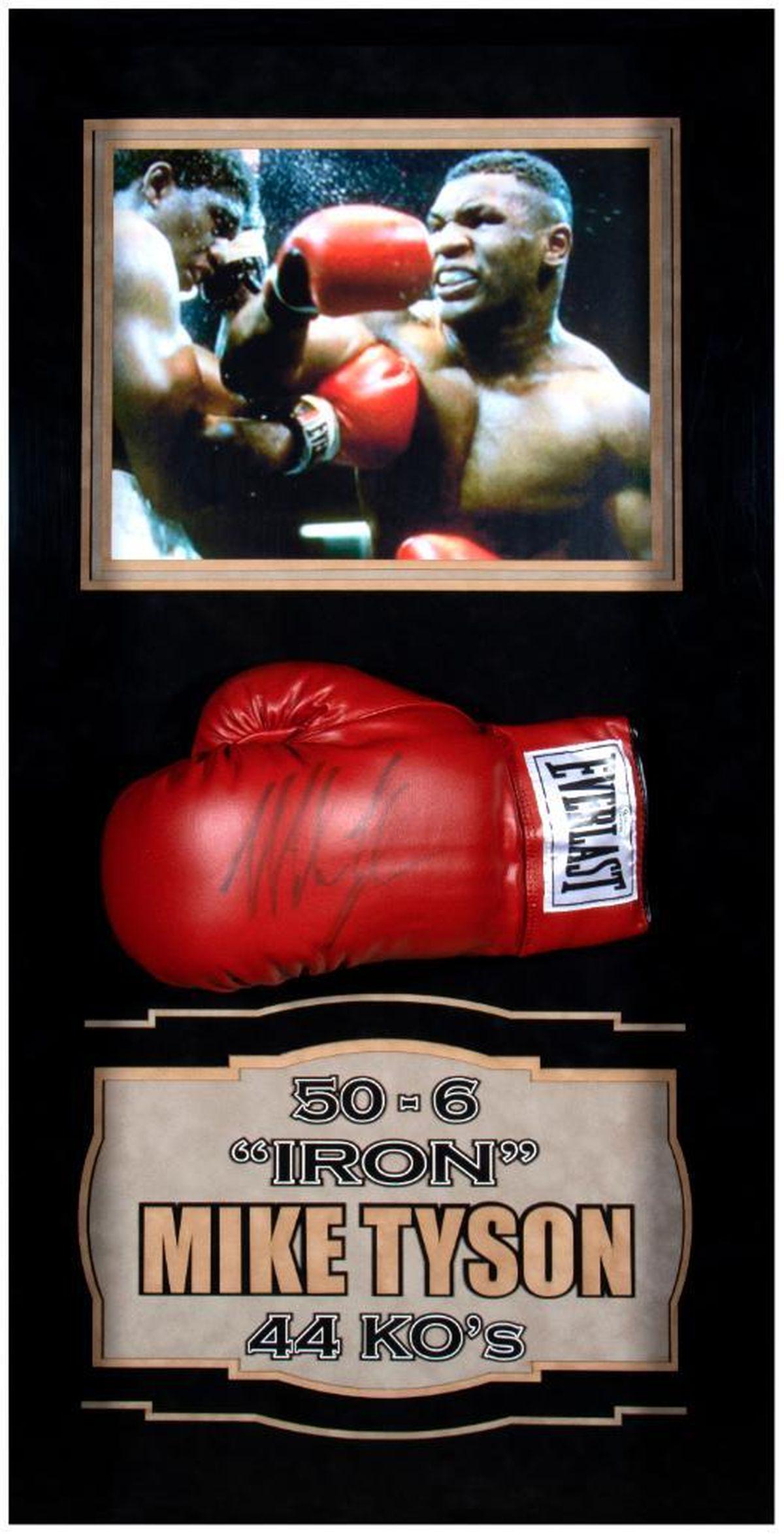 Autographed Boxing Glove By Mike Tyson (1 of 5)