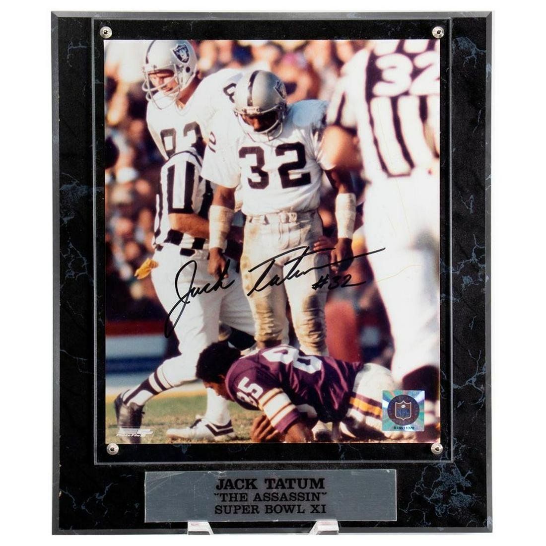 Jack Tatum Autographed Photograph (1 of 3)