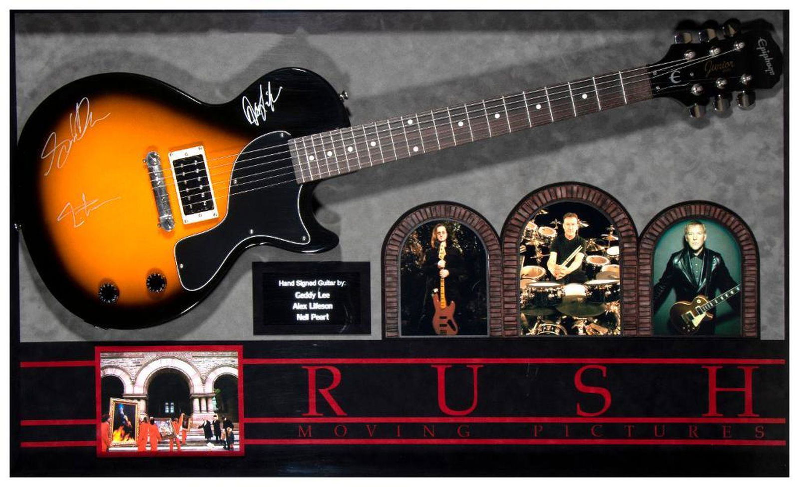 Rush signed guitar (1 of 6)