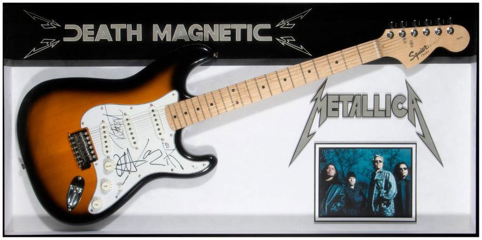 Metallica signed guitar (1 of 5)