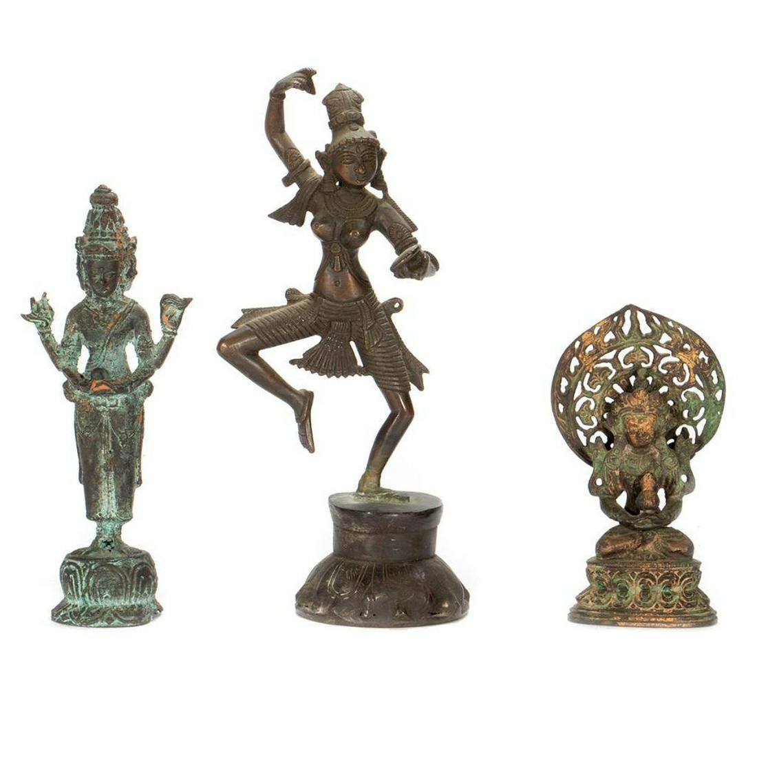 Bronze Statues of Hindu Goddess (1 of 15)