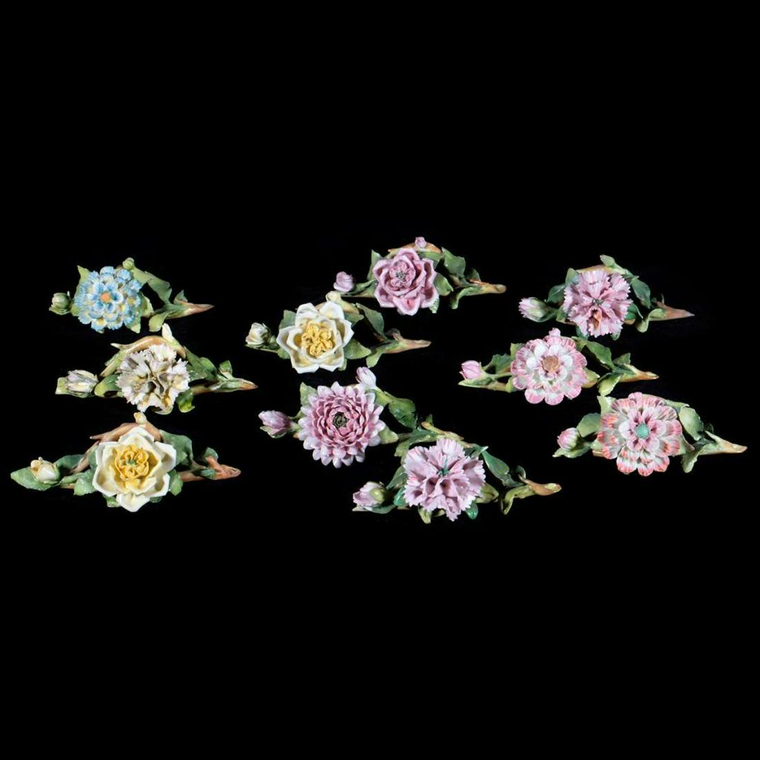 Dresden Porcelain Place Card Holders (1 of 12)