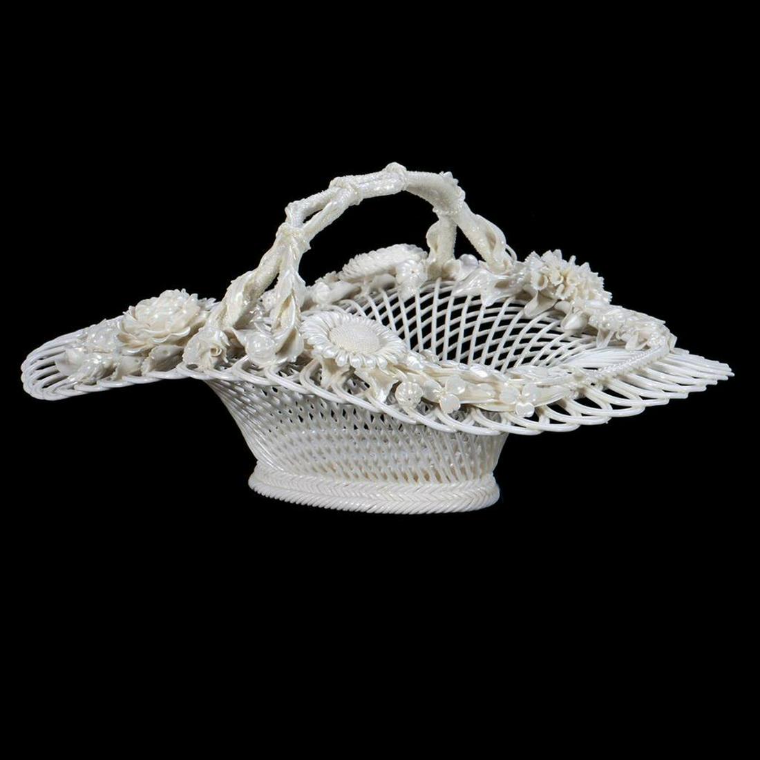 Belleek Porcelain Basket (1 of 8)