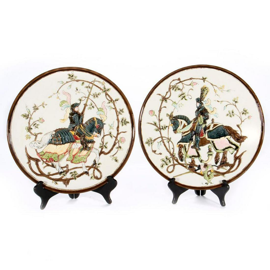 Continental, Possibly Italian Ceramic Cabinet Plates (1 of 7)