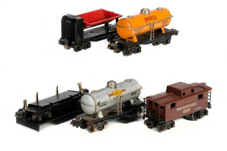 2654 Sunoco Tank Car, 2654 Shell Tank Car, 3651 Log: 2654 Sunoco Tank Car.Handrails present but bent. Ladders and domes present. Couplers, trucks and journals intact. All have rust spots. paint has scrapes. Dusty. 2654 Shell Tank Car, paint has scrapes