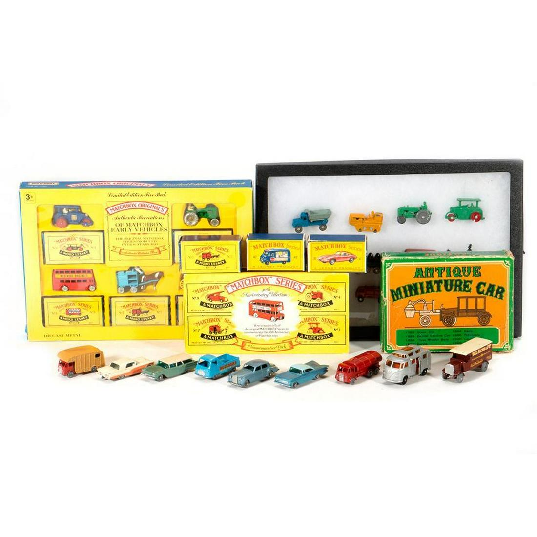 Matchbox cars and trucks gray wheels and black wheels,: Matchbox Gray Wheels No. 31 Yellow American Ford Station Wagon - 1960 No 74 Mobile Canteen - 1959 No 38 Vauxhall Victor Estate Car - 1963 No 29 Bedford Milk Truck - 1956 No 17 Austin Metropolitan Taxi