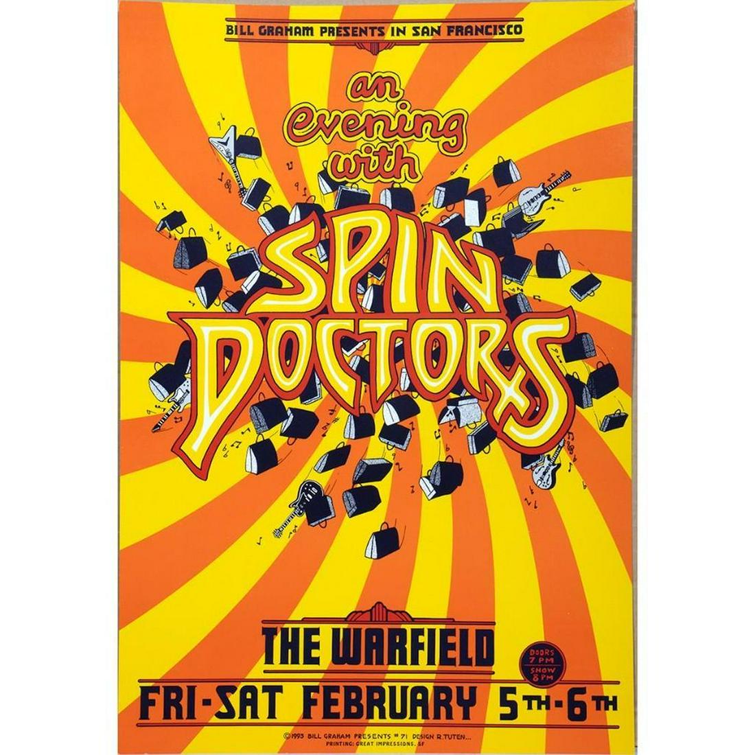 Spin Doctors and INXS Concert Posters (1 of 2)