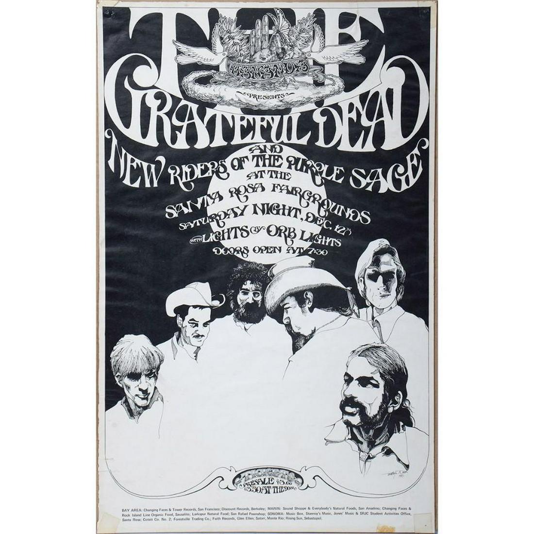 Grateful Dead/ New Riders of the Purple Sage Concert (1 of 3)