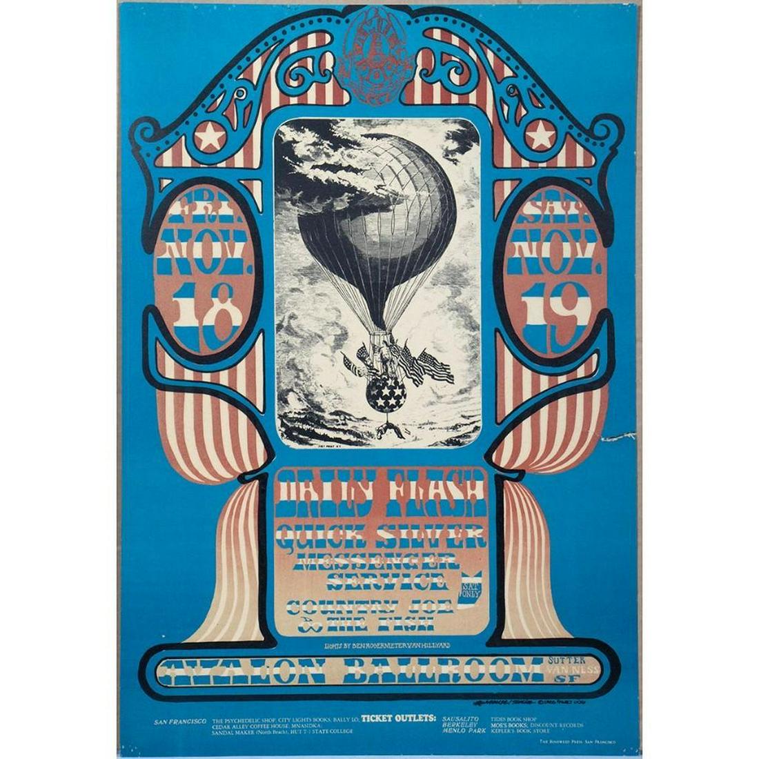 Daily Flash/Quicksilver Concert Poster (1 of 3)