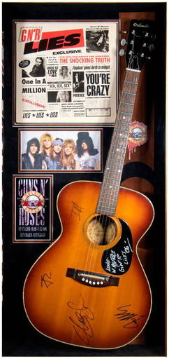 Pre-Sale: SLASH GUNS N' ROSES SIGNED GUITAR EPIPHONE AUTOGRAPHED