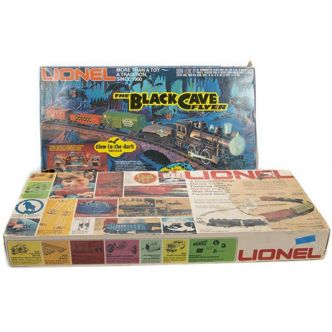 Lionel 6-1254 Black Cave Flyer & 6-1393? Santa Fe Sets (1 of 3)