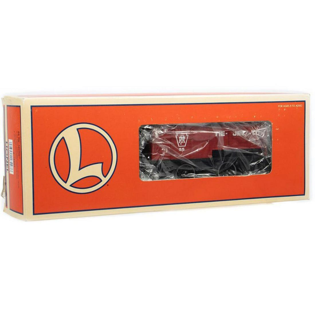 Lionel O Gauge 6-18427 Tie Jector: Lionel O Gauge 6-18427 Tie Jector in original box with ties.