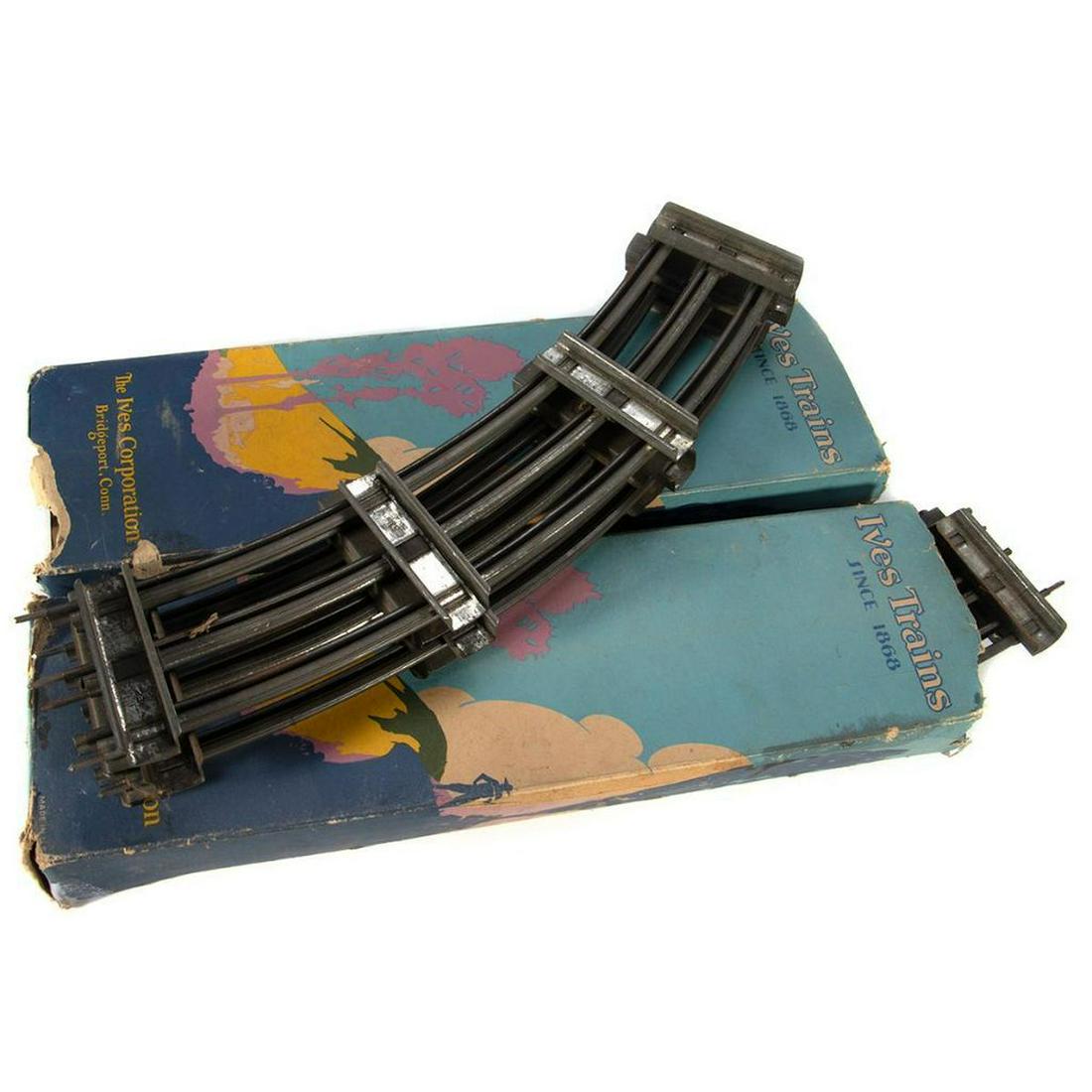 Ives Wide (Standard) Gauge Curve Track (8) with partial (1 of 2)