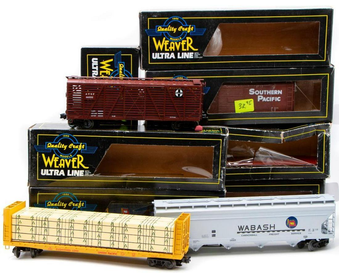 O Gauge Weaver (7) Freight Cars (1 of 2)