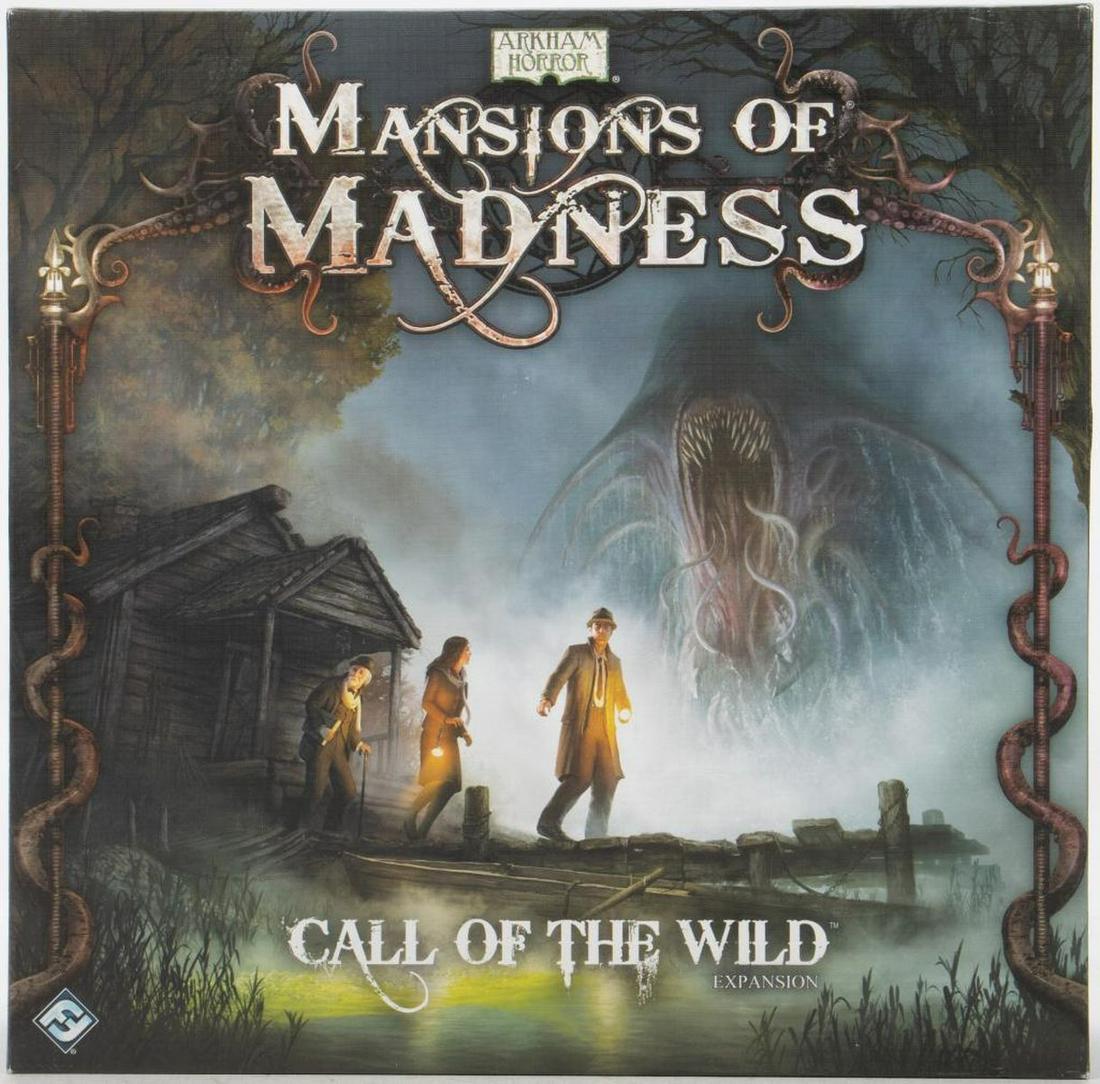 Mansions of Madness Call of the Wild Expansion: Publisher: Fantasy Flight Games Copyright: 2012