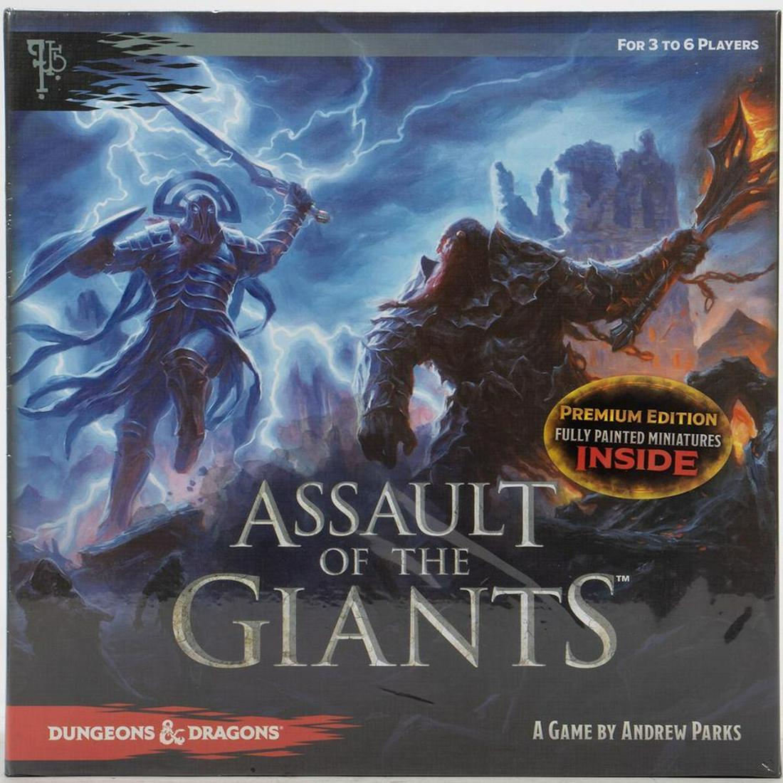 Dungeons and Dragons - Assault of the Giants: Dungeons and Dragons - Assault of the Giants - premium edition with painted figures [sealed] Publisher: Wiz Kids Copyright: 2017