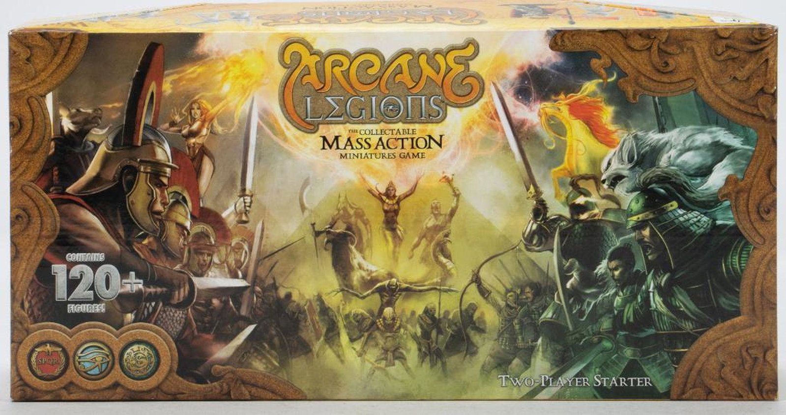 Arcane Legions - The Collectable Mass Action Miniatures: Publisher: Wells Expeditions Copyright: 2009