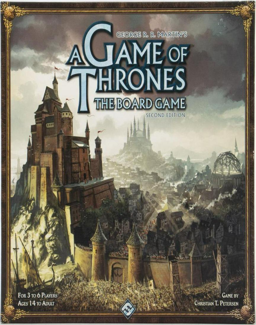 A Game of Thrones : The Board Game : Second Edition: Publisher: Fantasy Flight Games Copyright: 2011