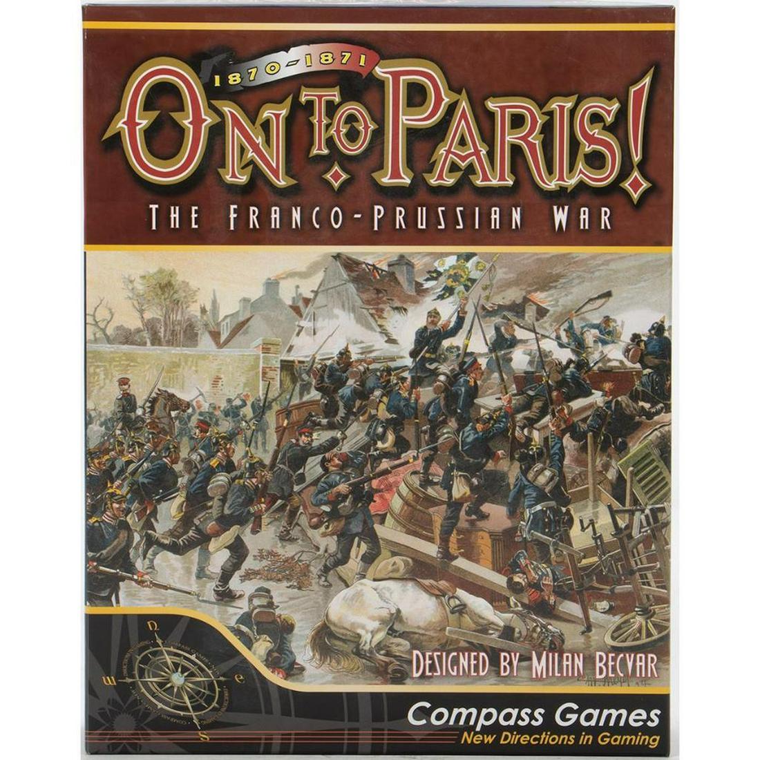 On to Paris : The Franco Prussian War : 1870 - 1871: Publisher: Compass Games Copyright: 2015