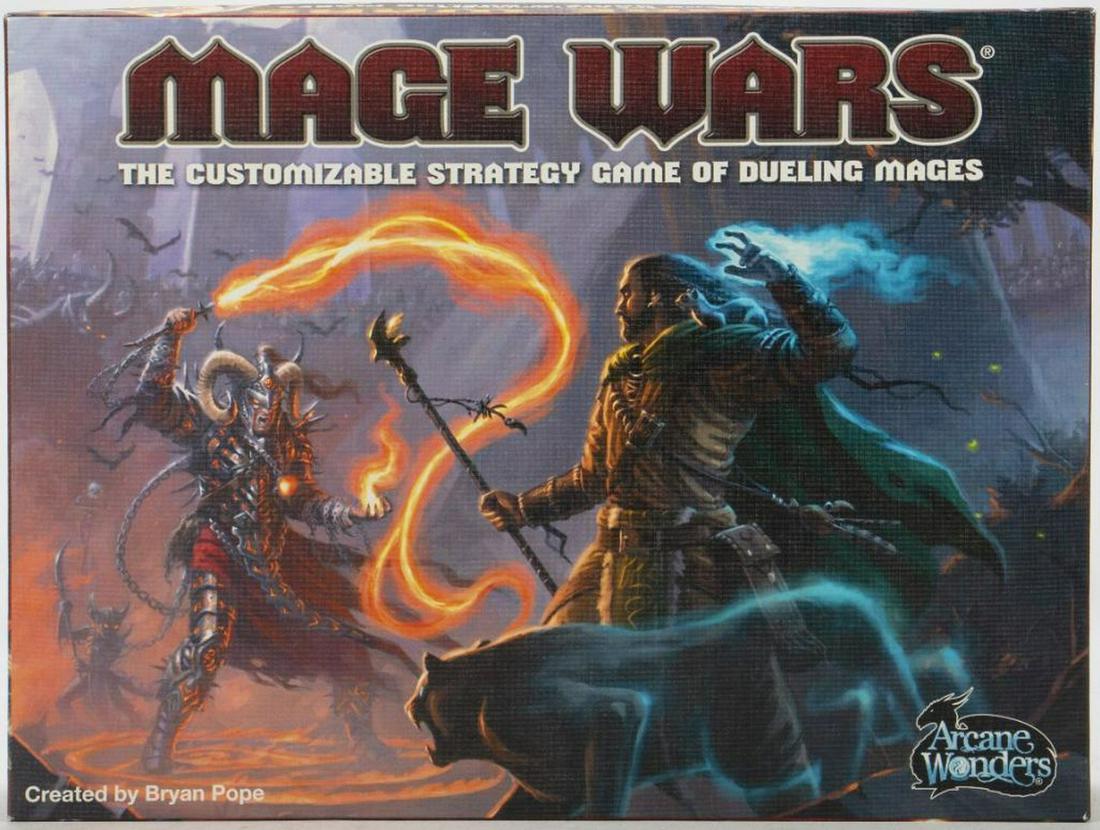 Mage Wars : Enter the Arena: Publisher: Arcane Wonders Copyright: 2012