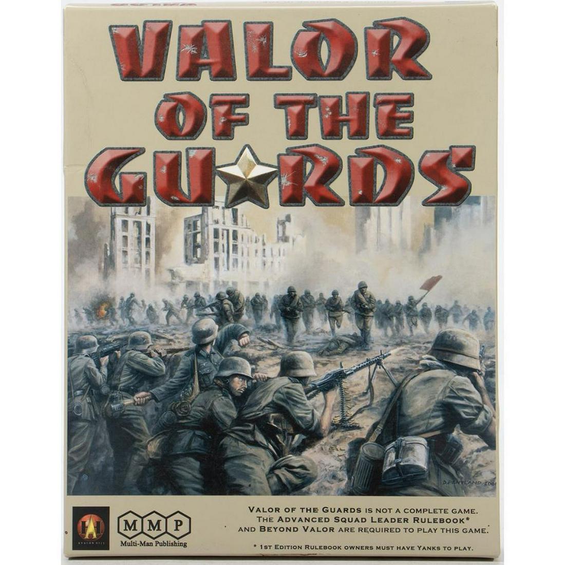 Valor of the Guards - extension to Advanced Squad: Publisher: Avalon Hill Copyright: 2007
