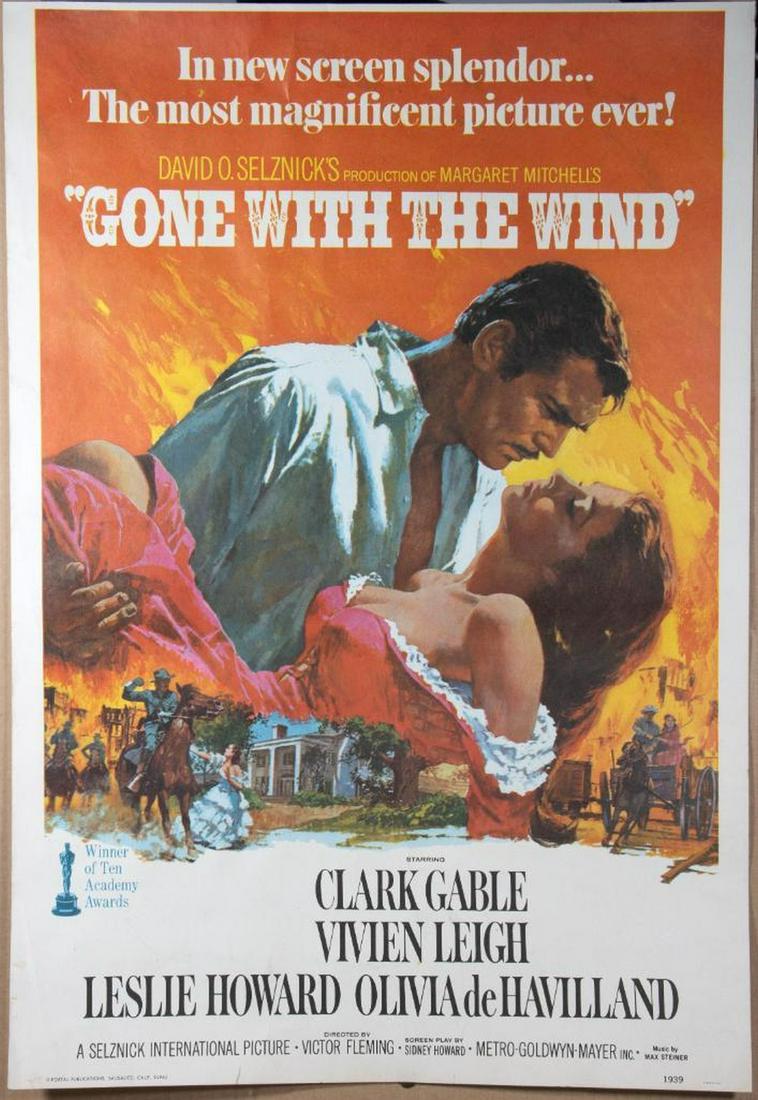 Gone with the Wind 1939 Poster (1 of 1)