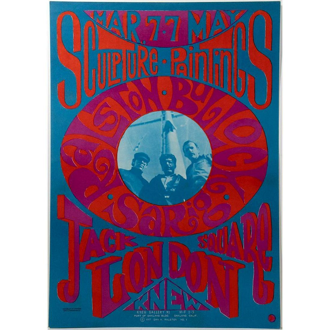 Ralston, John Bullock, Sarig Psychedelic Art Poster (1 of 1)