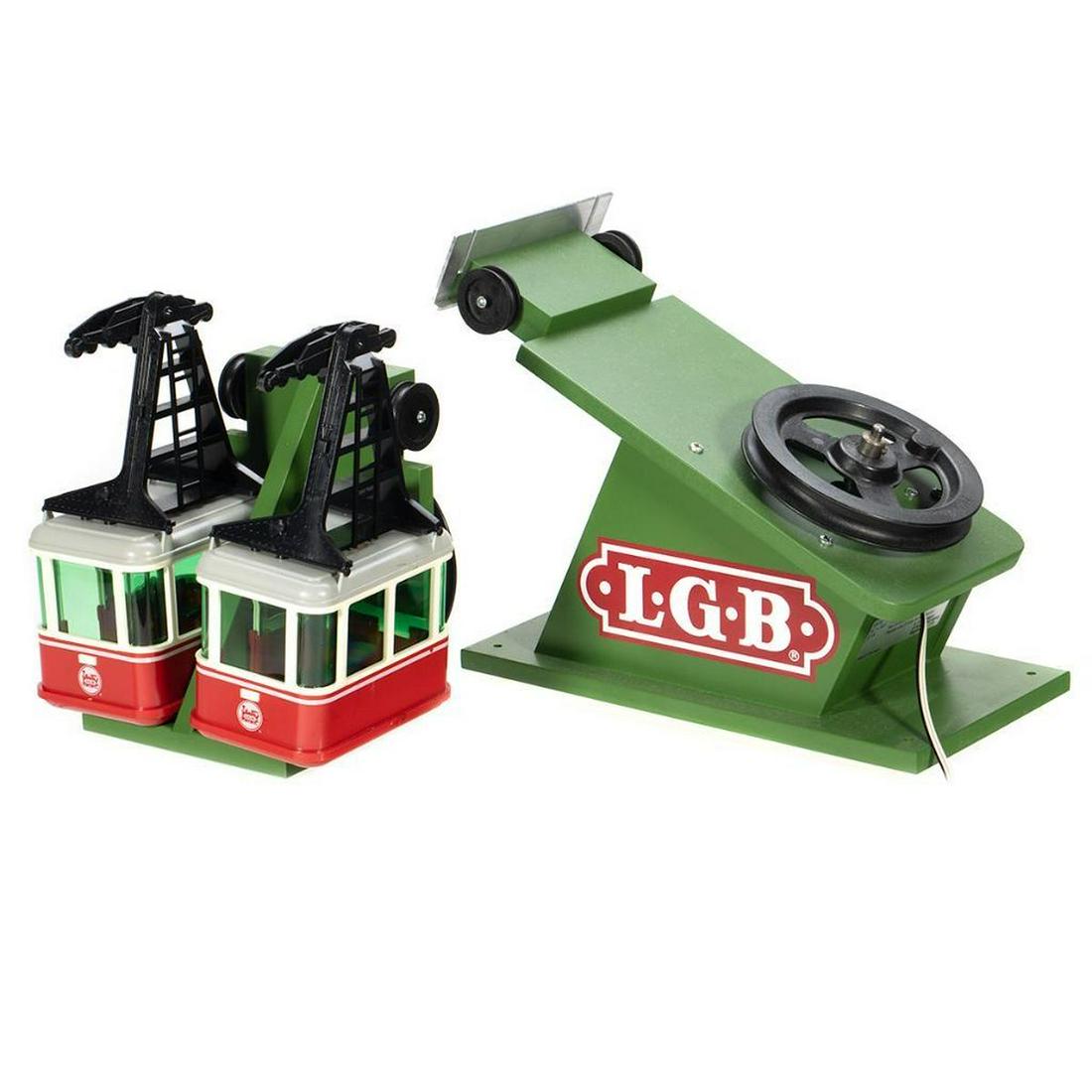 Cable Car Base and terminal with two gondolas - (1 of 3)