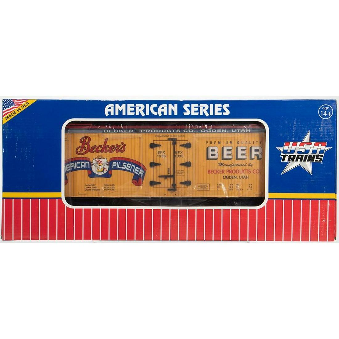 Becker's Beer Refrigerator Car (1 of 2)