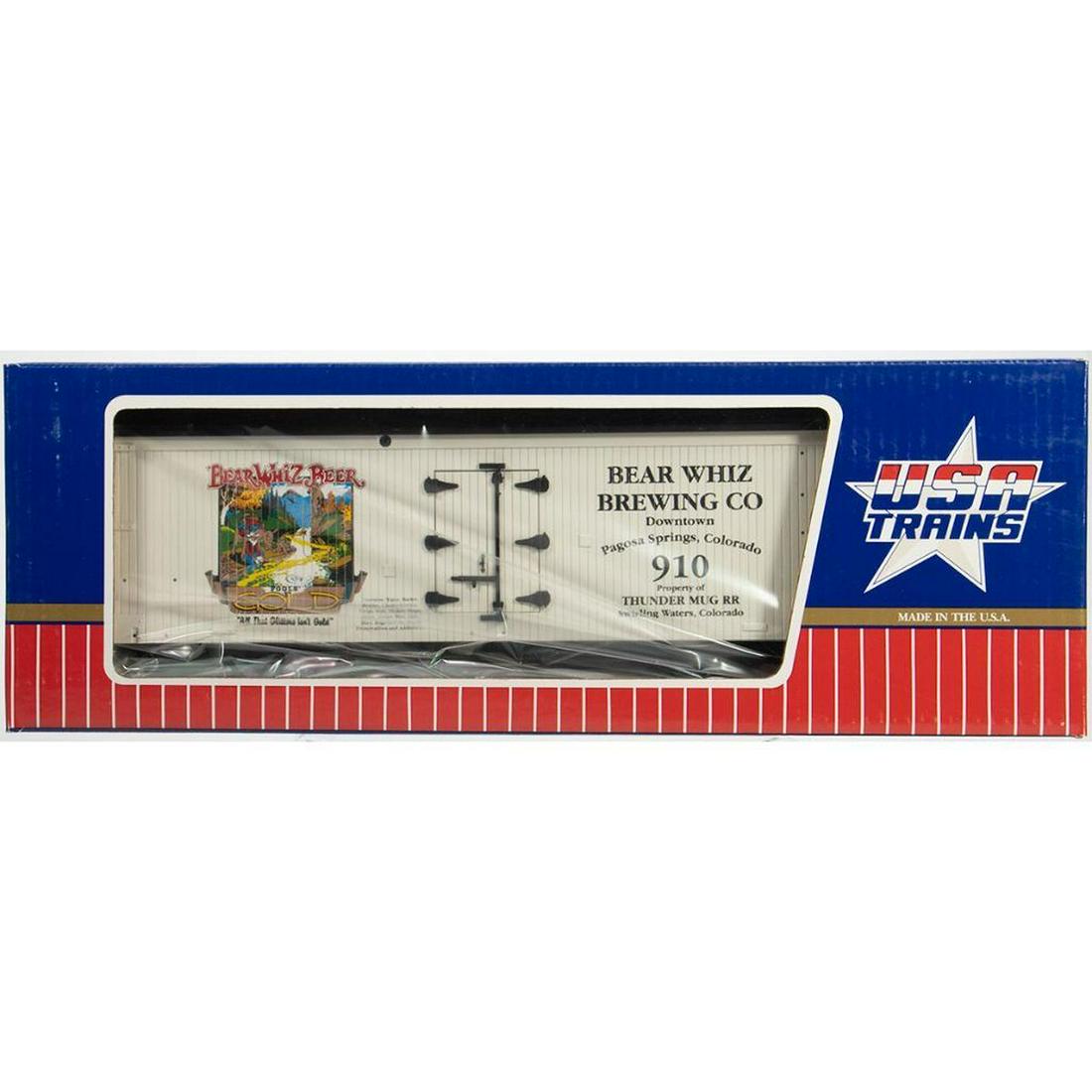 Bear Whiz Refrigerator Car: Bear Whiz Refrigerator Car USA Trains FRC-910 New Old Stock