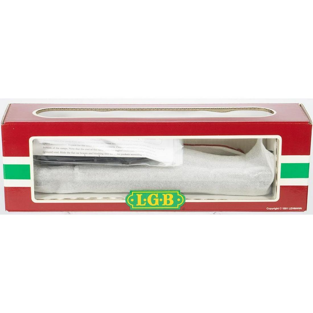 Wilson Brothers Circus Limited Edition Gray Flat Car: Wilson Brothers Circus Limited Edition Gray Flat Car Serial Number 1941 LGB4360 - DG New Old Stock - box has sleeve