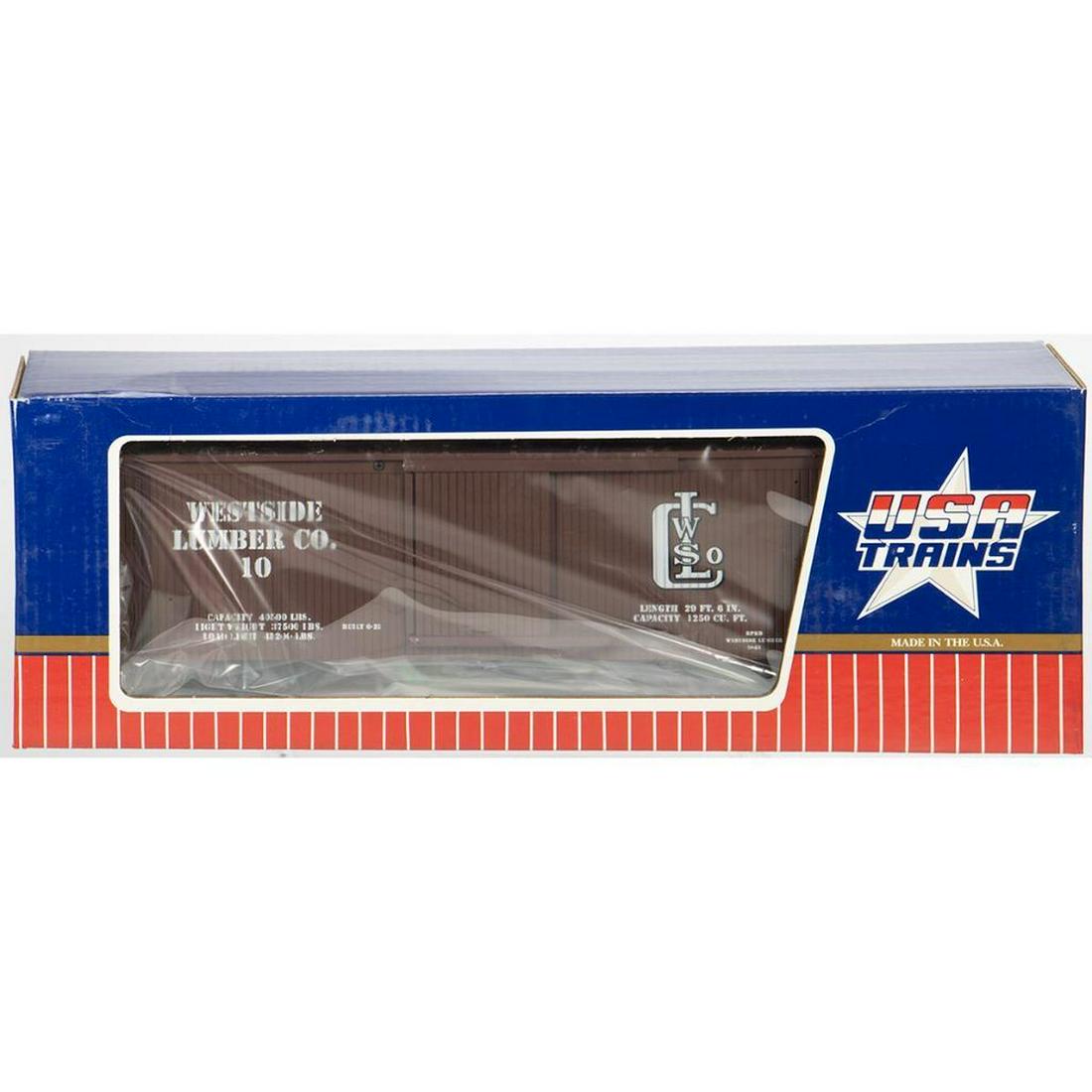 Westside Lumber Co. #10 Wood Box Car (1 of 2)